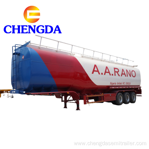 3 Axle Liquid Diesel Oil Tank Semi Trailer